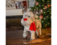 Fabricant de jouets en peluche en polyester, souvenirs, animaux en peluche, rennes, cadeaux de Noël, conception d'échantillons OEM ODM acceptée