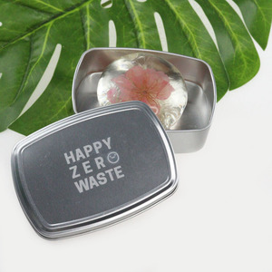 Caja de latas con bisagras, contenedor de lata de Metal <span class=keywords><strong>Rectangular</strong></span> de alta calidad, almacenamiento pequeño Min - Product Image 6