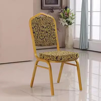 Chaises de banquet en métal pour événements, vente chaude, prix de gros, directement de l'usine, pour hôtels, mariages, formations et conférences