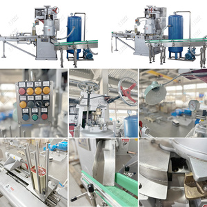 Línea de producción de latas cuadradas de sardina completamente automática LWT, bomba de engranajes de acero inoxidable de grado alimenticio, drenaje agotador, adición de salsa - Product Image 5