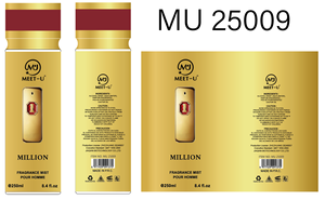 Meet-U Million Fragrance Mist 2.4 Fl.Oz Spray per Uomo, Profumo Speziato - Product Image 3