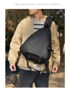 Brown Nylon Waterproof <b>Backpack</b> Zipper Closure Casual Outdoor All Seasons Use Travel <b>Backpack</b> - Product Image 4