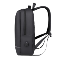 Sac à dos PC étanche grande capacité avec port de chargement USB personnalisé, sacoche pour ordinateur portable