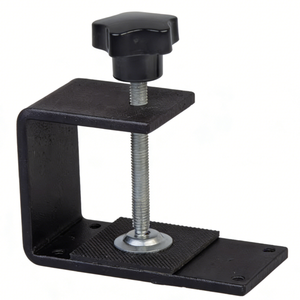 Support de fixation réglable en acier au carbone pour pince en C, pour table de travail, établi, outils de mesure métriques - Product Image 6