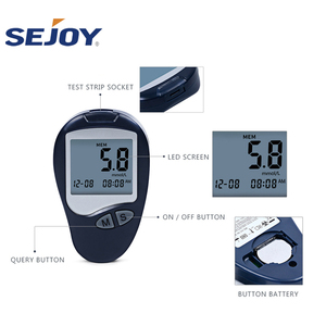 세조이 혈당 측정기 및 테스트 스트립 혈당 모니터링 시계 - Product Image 3