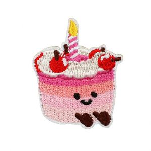 Patchs thermocollants brodés Thé au lait, Donut, Ananas, Avocat, Œuf, Pain pour vêtements d'enfants - Product Image 4