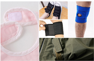 인젝션 훅 테이프 PP/나일론 자가 접착 초박형 친환경 매직 훅 루프 테이프 롤 (옷, 아기 기저귀용) - Product Image 6