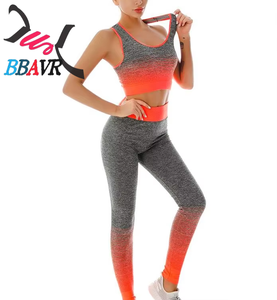 Knit Close Fitting <b>Womens</b> Vest Leggings Sets Outdoor Jogging <b>Running</b> Training Cycling Leggings Vest Set for <b>Women</b> Summer - Product Image 4