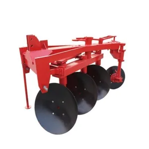4WD 90-120hp mini agricultural farm tractor implements tillage soil preparation machinery double side plow 4 disc plough