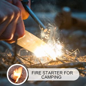 Parrilla de barbacoa para acampar, chimenea, <span class=keywords><strong>estufa</strong></span> de madera y Pellet, Firelighter de Tinder de fibra, arranque de fuego de algodón impermeable de emergencia rápida - Product Image 6