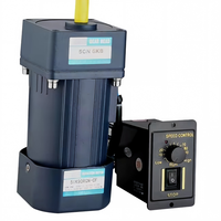 Contrôleur de moteur à engrenages AC SenTeng 60W 5IK60GN-C, couple élevé, vitesse réglable, vertical, solide, rapport 5:1, 220V/380V, industriel