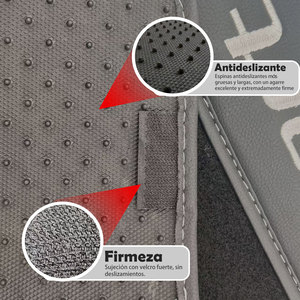 Set di tappetini per auto sportive 4 pezzi resistente facile da installare con antiscivolo per Velcro per modelli CX-5 - Product Image 2