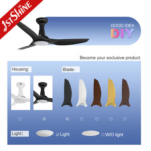 Ventilador de Techo LED 1stshine Moderno, Fácil de Limpiar, Acrílico, Ventilador de Techo Empotrado <span class=keywords><strong>con</strong></span> Luz - Product Image 4