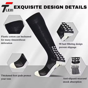 <b>Custom</b> Logo Football <b>Socks</b> Wear Resistant Anti Slip <b>Grip</b> <b>Socks</b> for Football Training Breathable Soccer Crew <b>Socks</b> for Men - Product Image 2
