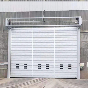 Porte Spirale Extérieure Intelligente à Grande Vitesse, Porte Industrielle Spirale Rigide à Grande Vitesse, Porte à Enroulement Rapide en Aluminium, Vente Directe - Product Image 4