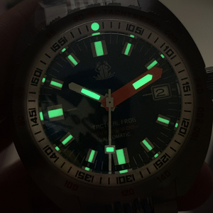 Montre de plongée personnalisée HEIMDALLR Tactical Frog pour homme, mouvement automatique, boîtier en acier inoxydable, résistante à l'eau jusqu'à 200 m - Product Image 5