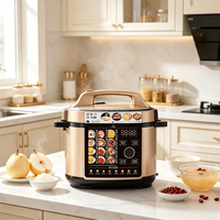 Cuisinière à pression électrique intelligente 5L 6L avec écran numérique, multifonction, appareil de cuisine