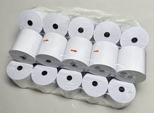 Rollo de Papel Térmico de 57x40mm, Papel de Recibo para Caja <span class=keywords><strong>Registradora</strong></span> y Punto de Venta, Premium, Libre de BPA - Product Image 3