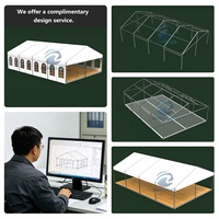 Carpa Transparente de Lujo para Eventos, Ferias Comerciales, Fiestas y Bodas, de Gran Capacidad y Multiusos