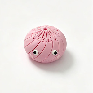 Jouet anti-stress imprimé en 3D en forme de chignon torsadé, figurine mignonne et amusante en forme de boulette en spirale - Product Image 1