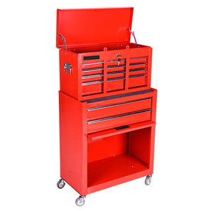 Carrito de Herramientas de 8 Cajones con Ruedas, Gabinete de Acero Resistente con Cerradura, Carro Utilitario Multifuncional de Luxmars - Product Image 5