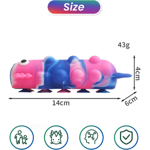 Axolotl Squishy Toys Balles anti-stress pour adultes Salamandre Squishy Boule de pâte Jouets sensoriels Fidget Balls Jouet anti-stress - Product Image 2