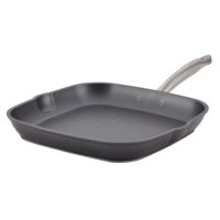 Wajan Panggang Persegi Baru Warna Hitam Anti Lengket Keramik Sehat Alas Datar Bebas PTFE Aman untuk Oven Kompatibel dengan Semua Jenis Kompor
