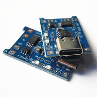 Port USB TYPE-C TP4056 1A Module de carte de charge de batterie au lithium Protection de charge Tp-4056 deux en un