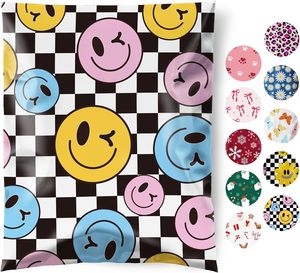 Huamaohengchun Poly Mailers 10x13 Inch 50Pcs Strong Adhesive Self-Seal Shipping Bags for Clothes Eco-Friendly Biodegradable - Product Image 1