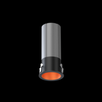 Spot LED encastré COB 10W pour éclairage commercial, spot LED 15W, diffuseur couleur blanc/noir/doré/cuivre