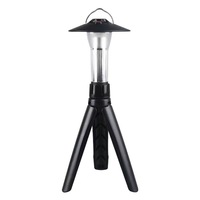 Mini lampe de camping portable à aimant XPE avec trépied, batterie 18650 de 2200 mAh, affichage de puissance 100 lumens, lampe torche LED pour le camping