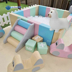 Aire de jeu commerciale de luxe pastel sur mesure Ensemble de jeu souple Terrain de jeu intérieur - Product Image 4