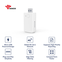 Passerelle USB sans fil BLE vers 4G LTE, passerelle Bluetooth Edge GW, récepteur iBeacon, scanner de balises, passerelle IoT programmable industrielle