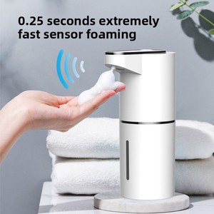 Distributeur de savon liquide intelligent rechargeable par USB en ABS, distributeur automatique de savon pour les mains, machine à laver les mains électrique pour salle de bain, cuisine, hôtel, voiture - Product Image 2