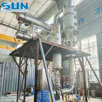 Evaporador de Circulación Forzada de Vapor de Acero Inoxidable de Alta Eficiencia SUN, Controlado por PLC, con Ahorro de Energía para Salsa de Chile