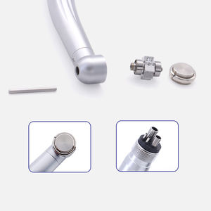 Migliore vendita elettrico manubrio dentale Pa-na Max singola acqua nebulizzata ad alta velocità turbina ad aria angolo fatto metallo cuscinetto in ceramica - Product Image 4