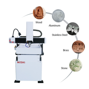 Mini fraiseuse CNC pour le métal, gravure CNC, aluminium, <span class=keywords><strong>acier</strong></span> inoxydable, routeur CNC 4040 6060, table mobile, routeur à bois - Product Image 1