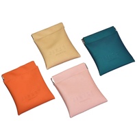 Montre-Écouteur à rabat en cuir gaufré personnalisée Emballage de bijoux Fermeture de sac Aimant Collier Bracelet Rangement Pochette en cuir