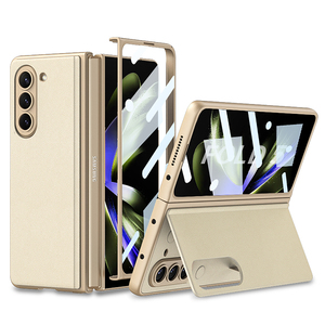 Funda de moda para Samsung <span class=keywords><strong>Zfold</strong></span> <span class=keywords><strong>5</strong></span> funda de teléfono plegable FOLD5 PC Flip Stand 5G funda protectora anticaída para teléfono - Product Image 2