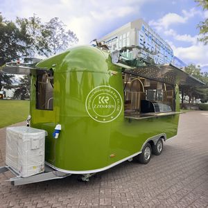 Camión de Comida Personalizado 2025, Cocina Móvil, Remolque de Comida Rápida OEM con Equipo de Cocina, BBQ, Cafetería - Product Image 4