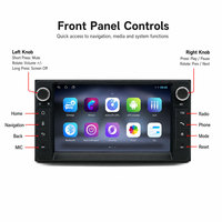 Autoradio Android 7 pouces pour Toyota Corolla 2 Din Écran tactile CarPlay sans fil Android Auto Navigation GPS