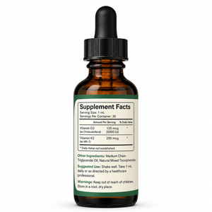 Complément Alimentaire Premium Mk7 10000 UI Vitamine D3 K2 100 000 UI/g Liquide Oral Améliore la Densité Osseuse Non Destiné aux Nouveau-nés - Product Image 6