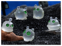 DIY Mang Dai Little Alien Multi Color Micro Animals 3d Charm Glowing Doll Figurines Luminous Resin Lucky Bag Blind Surprise Toy