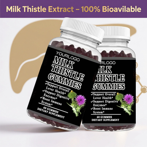 Complément Alimentaire Naturel à Base <span class=keywords><strong>de</strong></span> Plantes pour la Détoxification, la Réparation et le Soutien du Foie : Chardon-Marie et Racine <span class=keywords><strong>de</strong></span> Pissenlit sous Forme <span class=keywords><strong>de</strong></span> Bonbons Gélifiés - Product Image 3