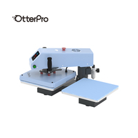 Machine de presse à chaud automatique double station OtterPro Air Press 38x38cm pour transfert DTF et sublimation – Nouvelle offre directe usine