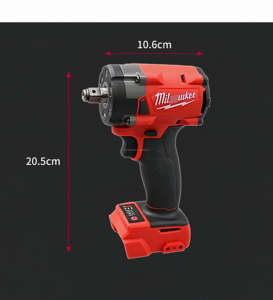 Avvitatore a impulsi elettrico industriale da 18V 1/2 pollice per assemblaggio, produzione di precisione, efficiente, compatibile con Milwaukee 18V - Product Image 4