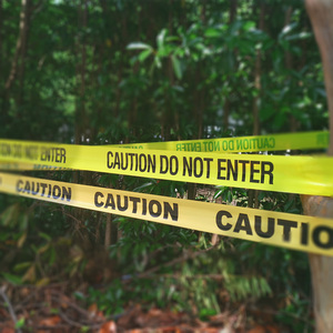 Tùy chỉnh in ấn logo đầy màu sắc chướng ngại vật rào cản đánh dấu duy nhất hai mặt rào cản không dính <span class=keywords><strong>PE</strong></span> cảnh báo Băng - Product Image 6