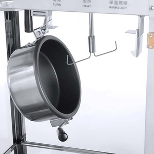 Máquina de Palomitas de Maíz Comercial de Acero Inoxidable OY-868, Máquina Eléctrica para Hacer Palomitas de Maíz para Bares de Snacks y Cines - Product Image 4