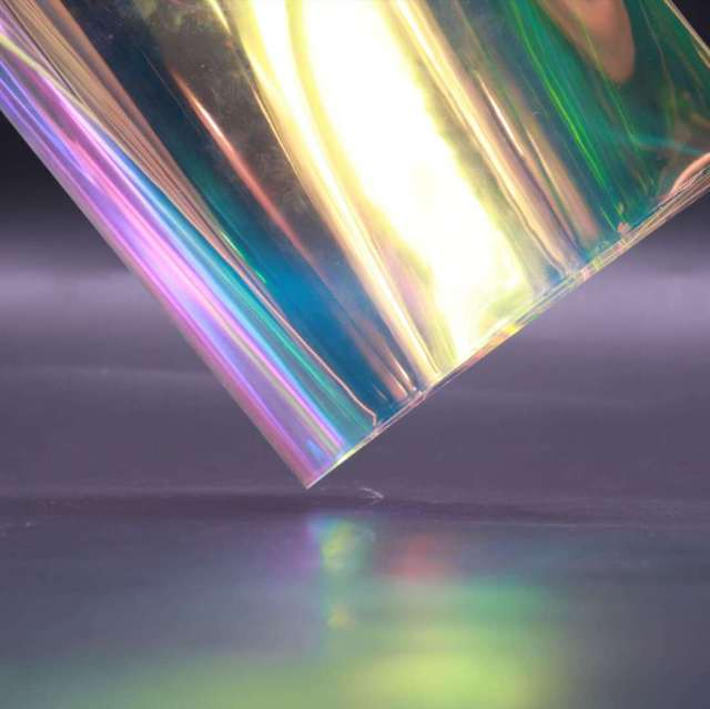 Rainbow Translucent Color Film Custom Holography Tpu Film Decoration DIY Craft Product