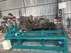 Machine à couper les bords en acier inoxydable avec cône hydraulique électrique pour réservoir irrégulier - Product Image 3